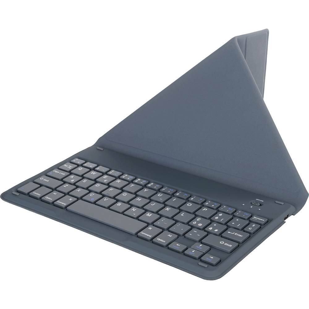 Wireless Keyboard with Stand - Ergonomic Bluetooth Keyboard for PC, Mac, Laptop - Perfect for Office, Home, Gaming & Remote Work