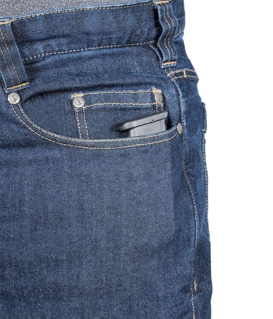 Asset Tactical Jeans for Men - Durable Military Work Pants with Stretch & Utility Pockets | Perfect for Outdoor, Hiking, Work & Tactical Operations