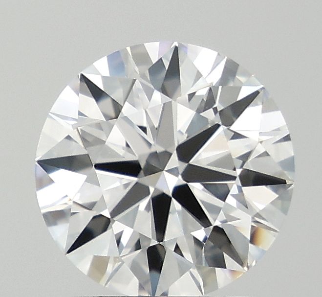 2.01 Carat E VVS2 Round Lab-Created Diamond - Perfect for Engagement Rings & Fine Jewelry
