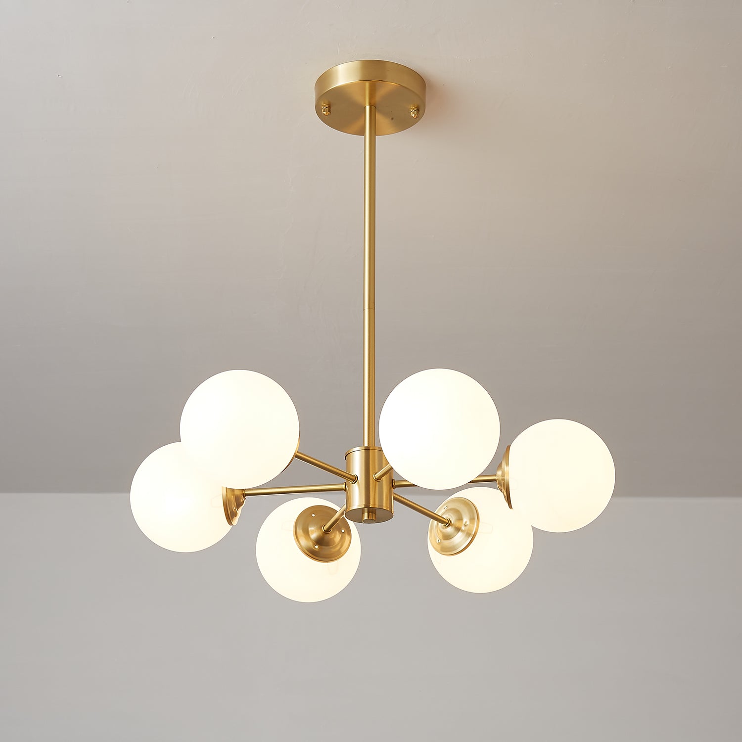 Brass & White