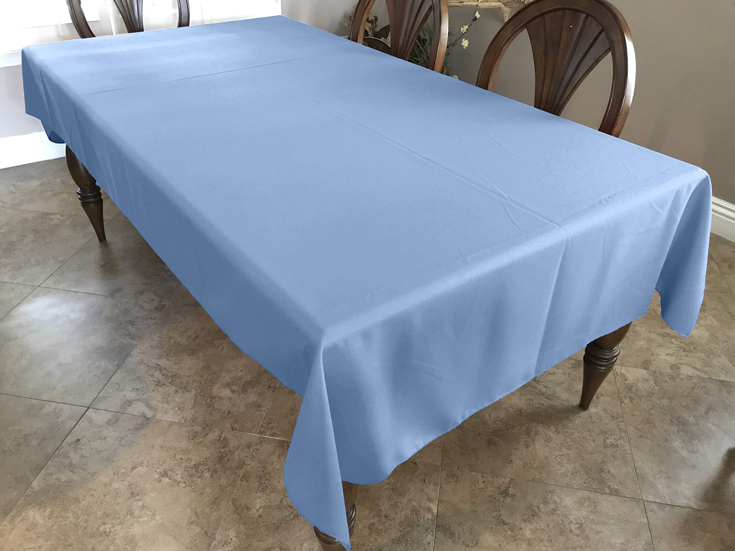 Premium Polyester Tablecloth - Durable & Machine Washable - 56
