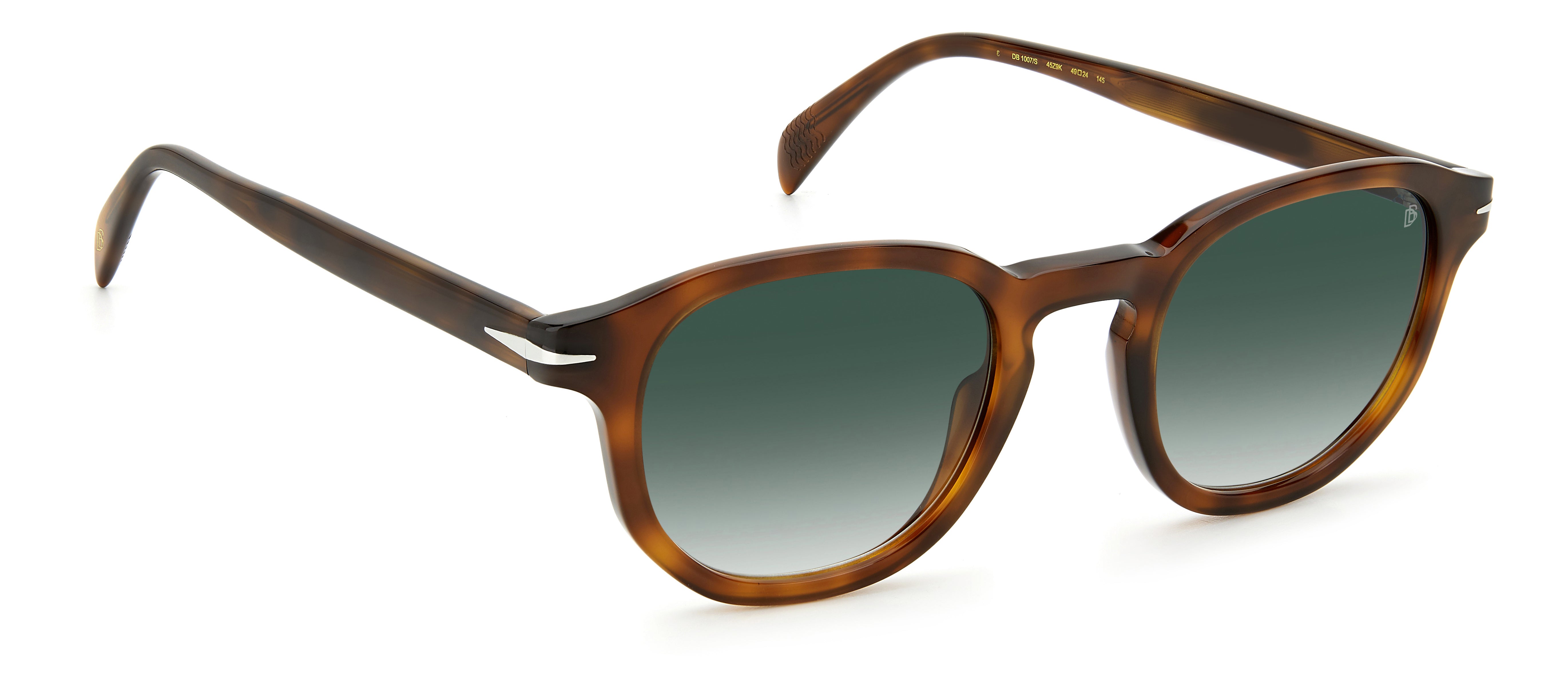 David Beckham DB1007/S Men's Sunglasses - Polarized UV Protection Aviator Style for Driving, Outdoor & Fashion