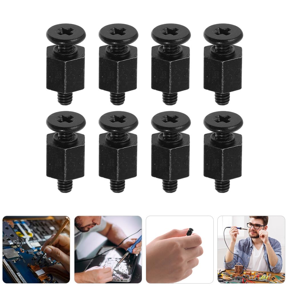 UKCOCO 8pcs Laptop Motherboard Screws Kit - Hex Head Mounting Screws for Laptop, SSD, and Computer Shell Assembly - Ideal for DIY Repairs and Upgrades