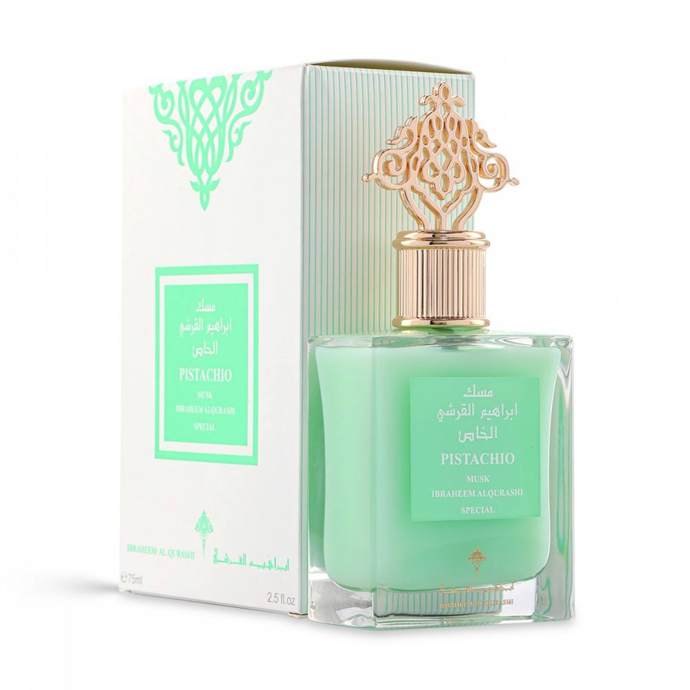 Premium Pistachio Musk Eau de Parfum 75ml - Long-Lasting Fragrance for Women & Men, Perfect for Date Nights & Special Occasions