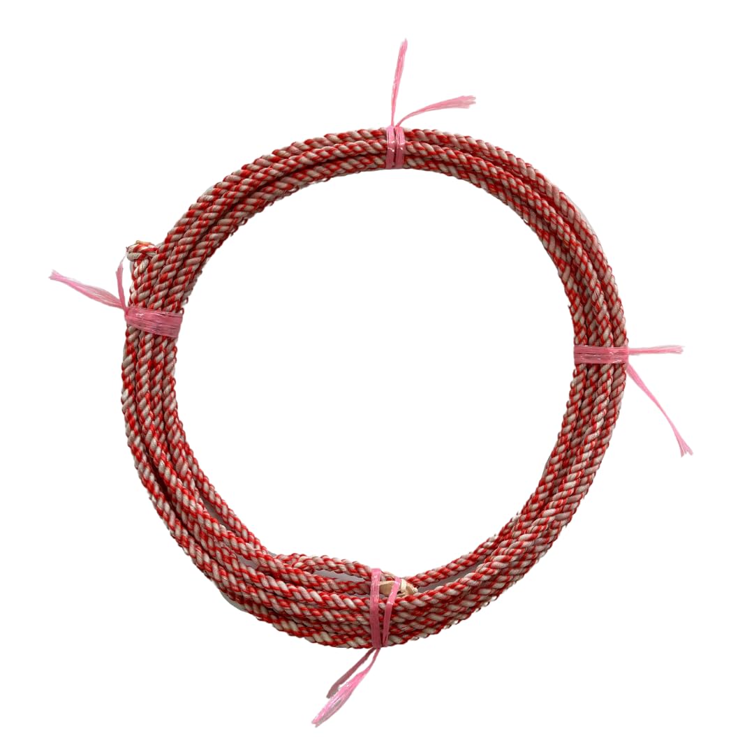 AJ Tack Waxed Nylon Kid Rope - Durable & Waterproof for Horseback Riding, Camping & Outdoor Adventures