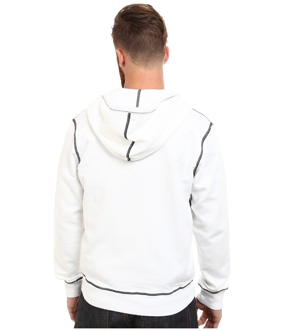 True Religion Men's Big T Stitch Hoodie Sweatshirt | Premium Cotton Pullover with Embroidered Logo | Casual Streetwear for Everyday Wear & Gym