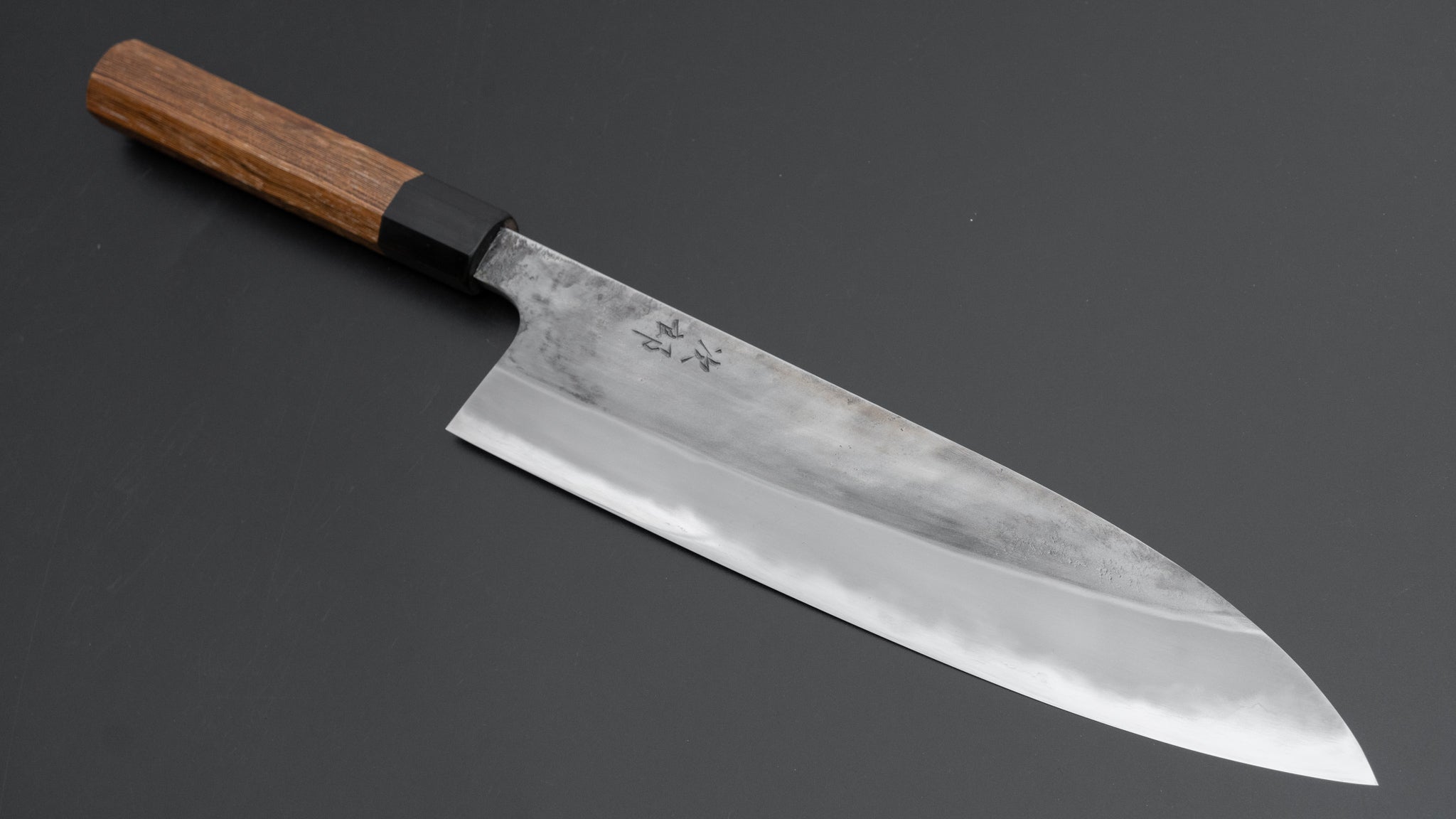 Premium Jiro Tsuchime Wa Gyuto 240mm Japanese Chef Knife with Taihei Tagayasan Handle - Perfect for Sushi, Meat Cutting & Professional Kitchen Use