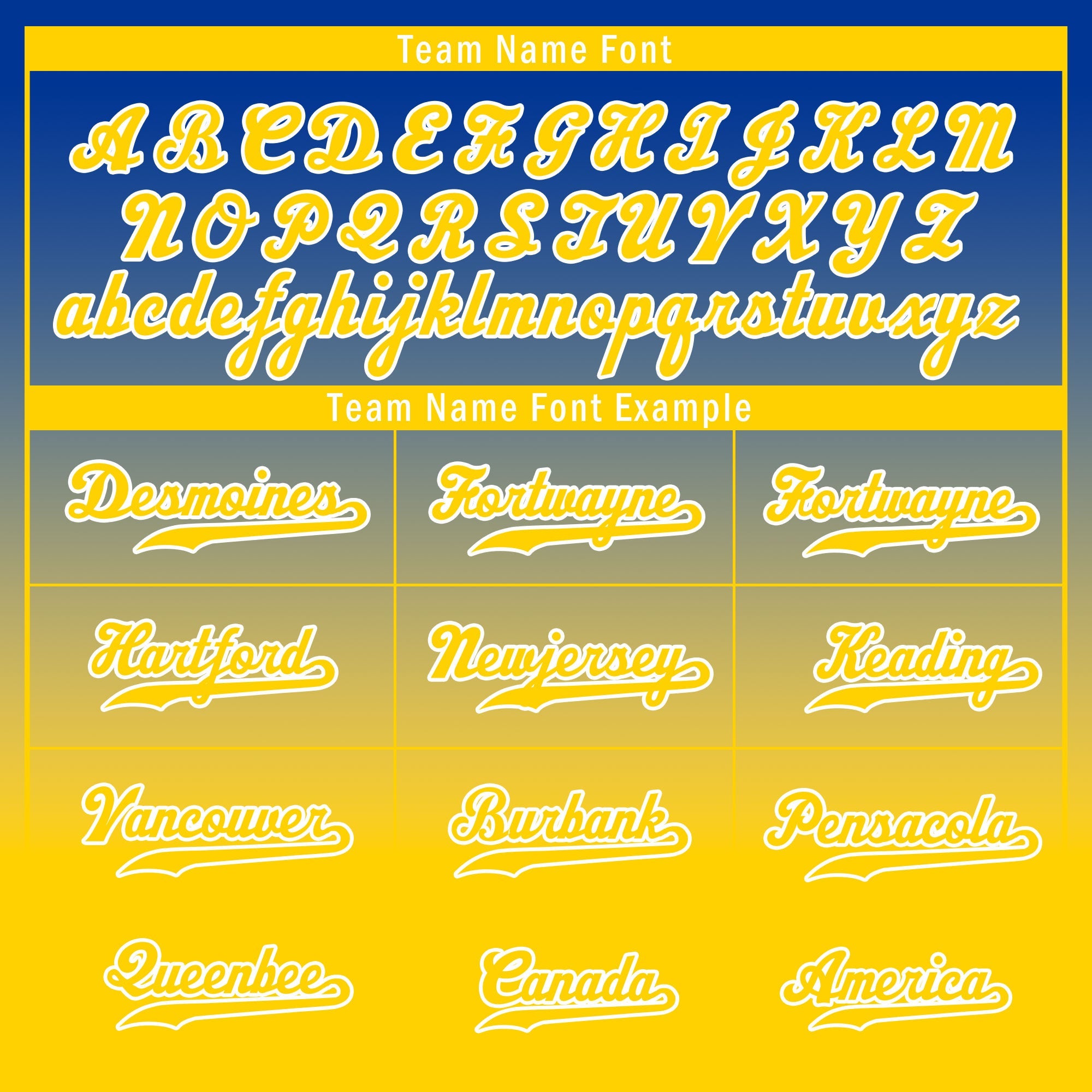 Custom Blue & Yellow Fade Personalized Baseball Jersey - Authentic Fashion Sports Jersey for Men & Women - Perfect for Baseball Games, Team Uniforms, and Fan Apparel