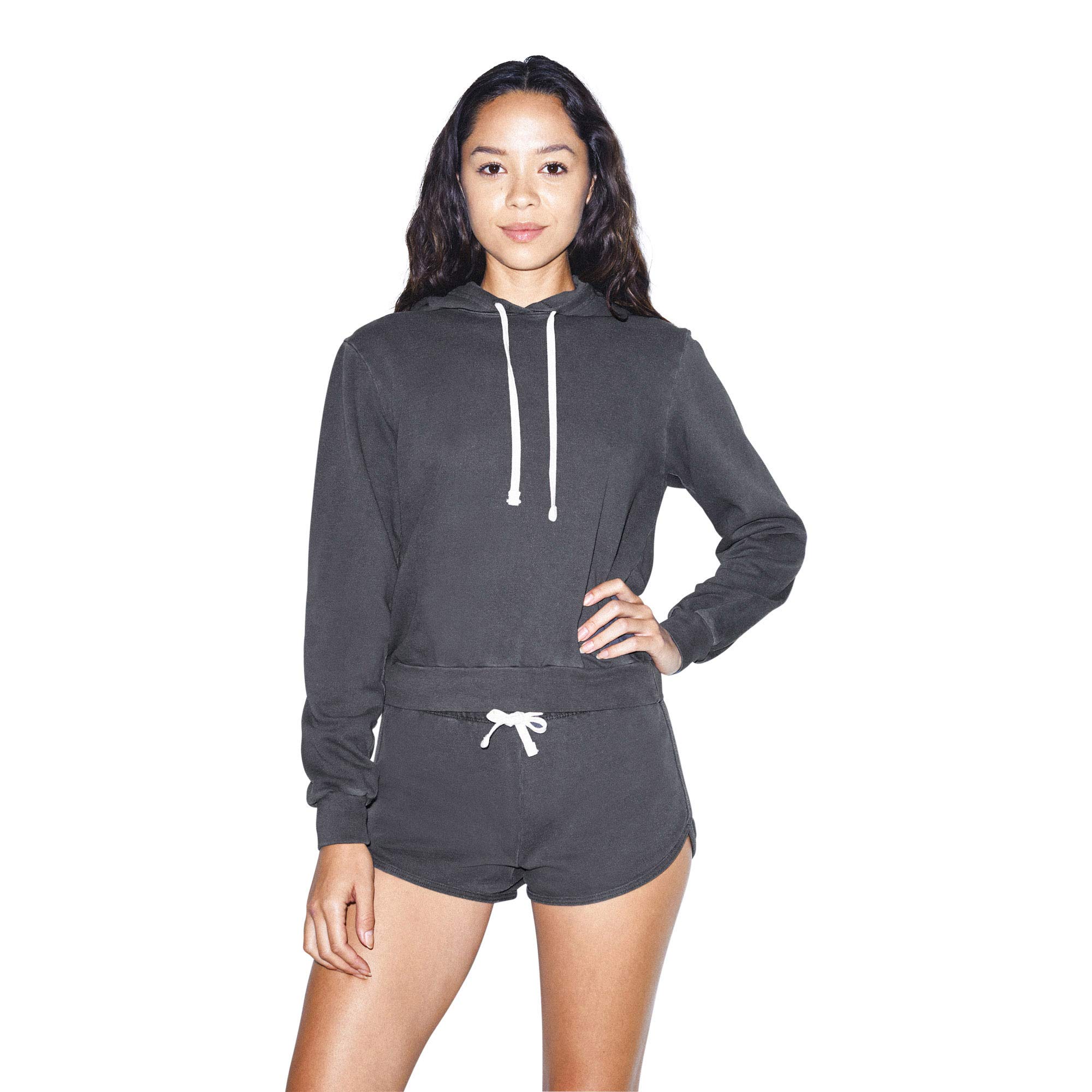American Apparel Women's French Terry Running Shorts - Comfortable Athletic Shorts for Yoga, Gym & Casual Wear | Moisture-Wicking & Breathable Fabric for Workouts & Lounge
