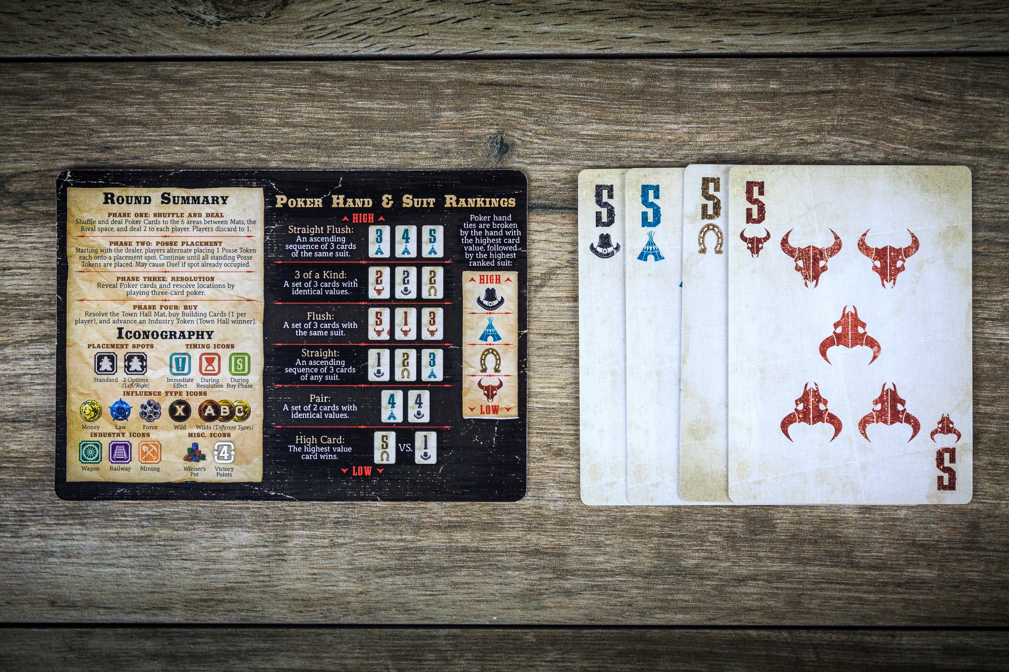 Tiny Epic Western Board Game - Wild West Poker Adventure for Game Nights