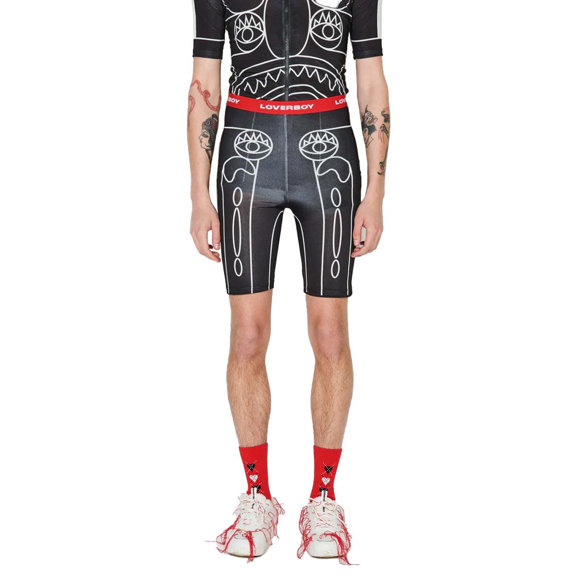 Best Cycling Shorts for Men & Women - Breathable Black & White Bike Shorts for Road & Mountain Biking - Comfortable Padded Bicycle Shorts for Training, Commuting & Long Distance Rides