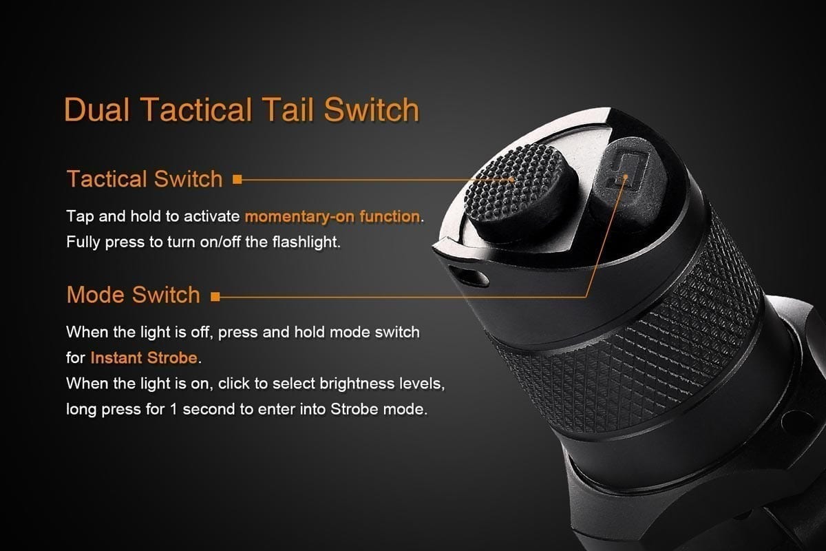 Fenix TK16 High-Powered LED Flashlight - Discontinued Model | Perfect for Camping, Hiking & Emergency Preparedness