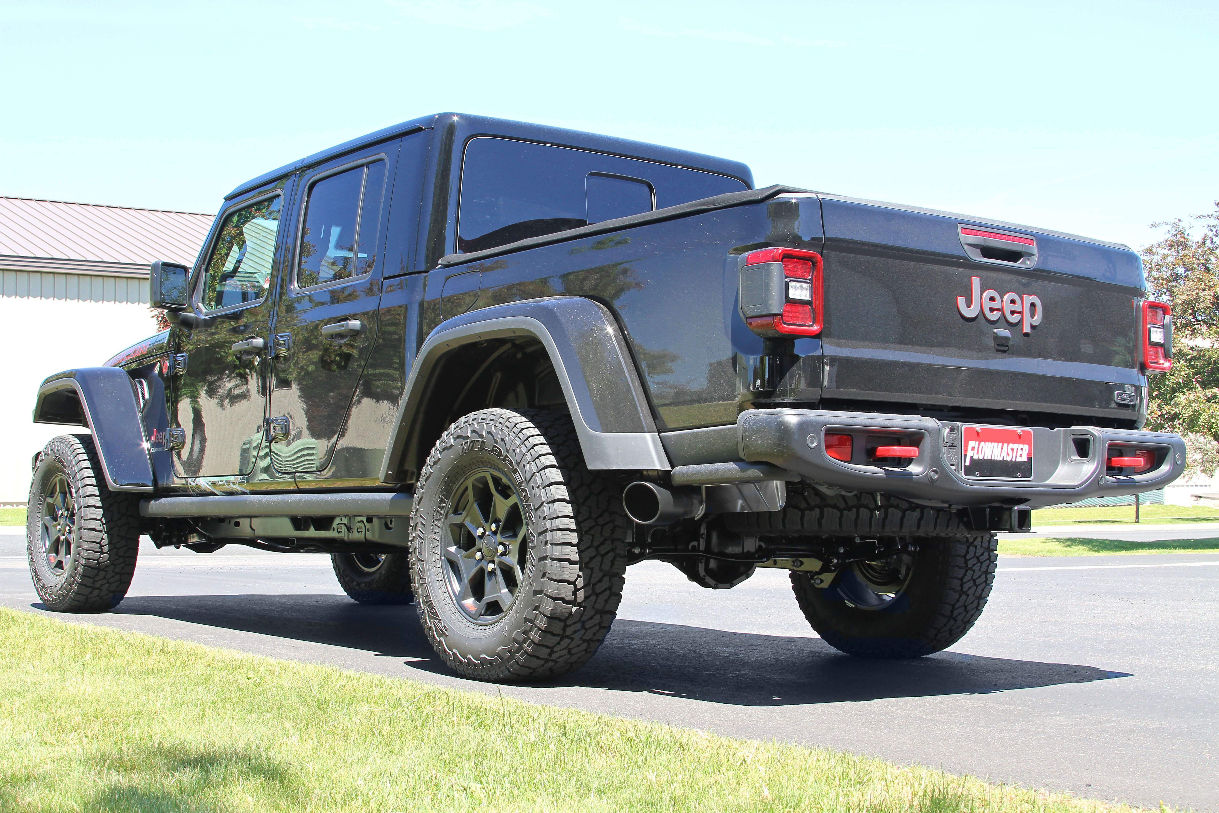 2023 Jeep Gladiator (JT) FlowFX Cat-Back Exhaust System - High Performance Stainless Steel Muffler for Off-Road & Daily Driving | Enhanced Sound & Power | Perfect for Jeep Enthusiasts & Adventure Seekers