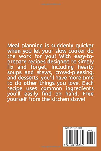 Slow Cooker Cookbook for Two: 100+ Easy & Healthy No-Fuss Meals - Perfect for Couples, Busy Weeknights & Romantic Dinners