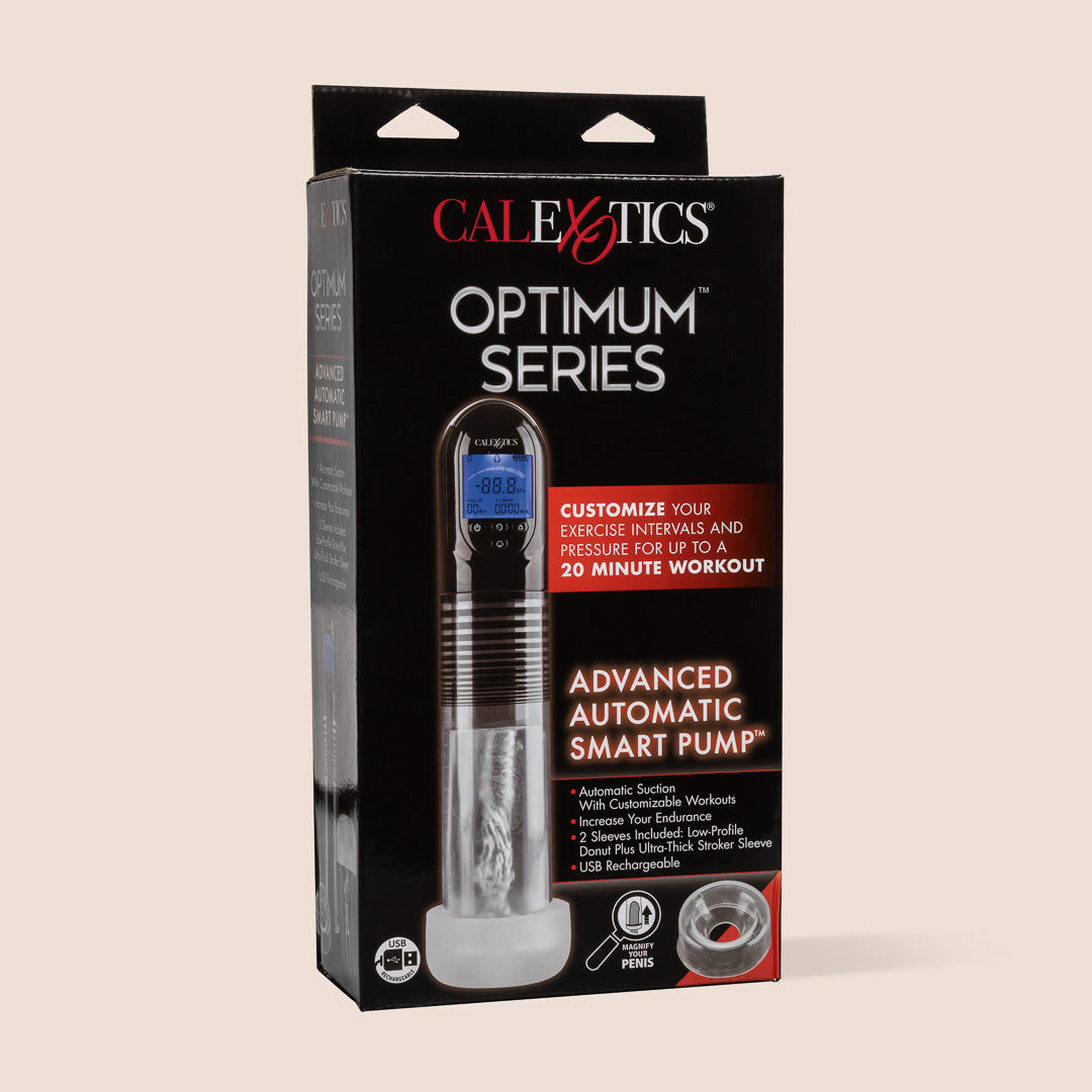 Optimum Series® Advanced Automatic Smart Pump™ - Rechargeable Penis Pump for Enhanced Performance & Comfort | Perfect for ED Treatment, Intimacy & Personal Wellness
