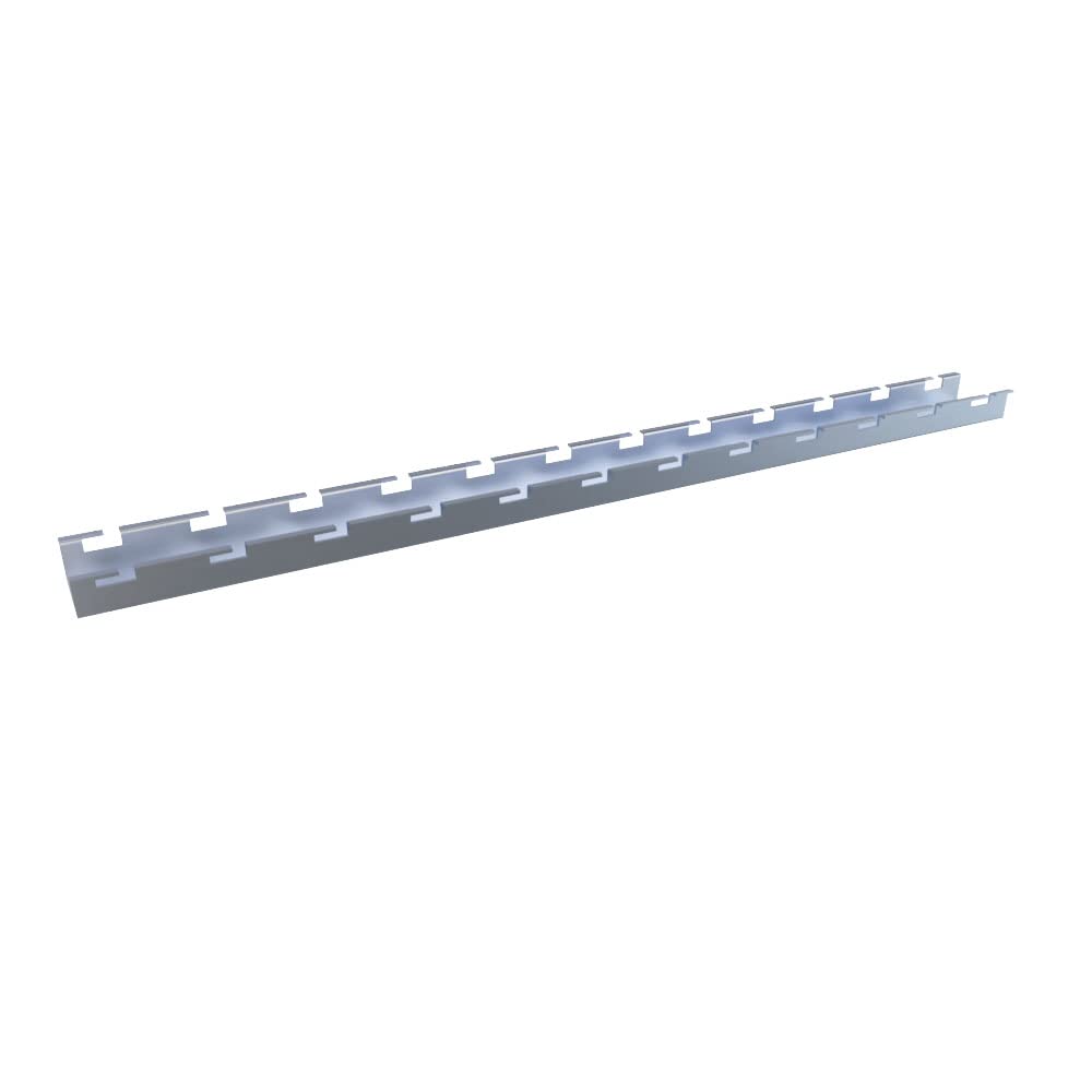 NavePoint 24in Wide Wire Mesh Cable Tray - Heavy Duty Ceiling Hanging Bar for Network & Data Center Cable Management - Perfect for Server Rooms, Office Wiring & Industrial Installations