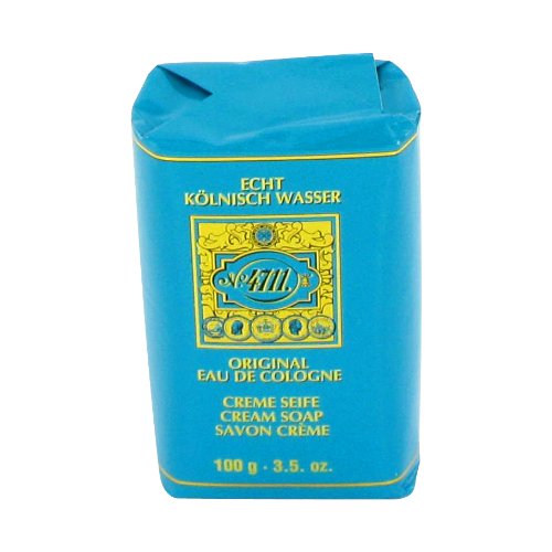 4711 by Muelhens Cologne Scented Soap Bar 3.5 oz - Fresh Floral Fragrance for Women - Perfect for Bath, Shower & Gift Giving