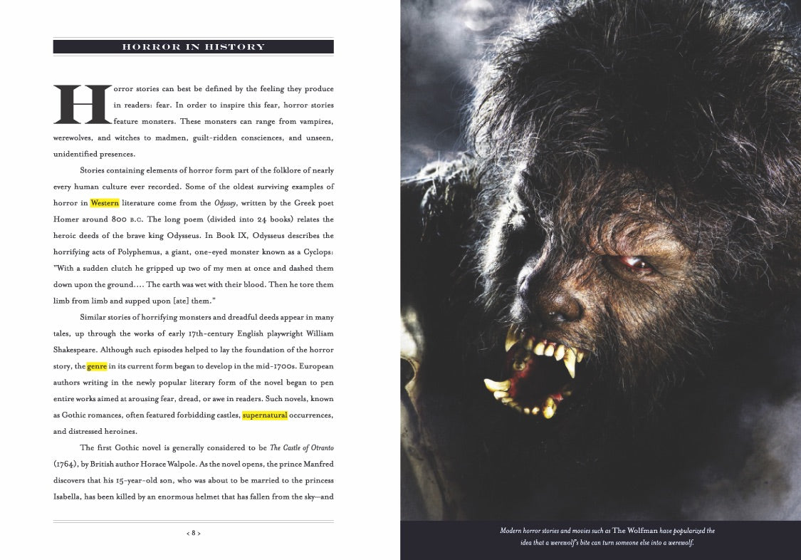 Horror Book 978-1-60818-180-3 - Scary Stories for Halloween & Thriller Lovers