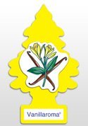 Little Trees Air Freshener 10 Pack Vanillaroma - Long Lasting Car Air Fresheners for Home, Office & Gym | Eliminates Odors & Freshens Air Naturally