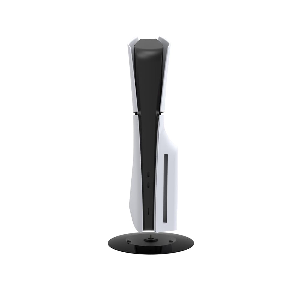 PS5 Slim Vertical Stand Holder - Replacement Bracket for PS5 Slim Digital & Optical Drive Edition | Perfect for Gaming Setup & Space-Saving Storage