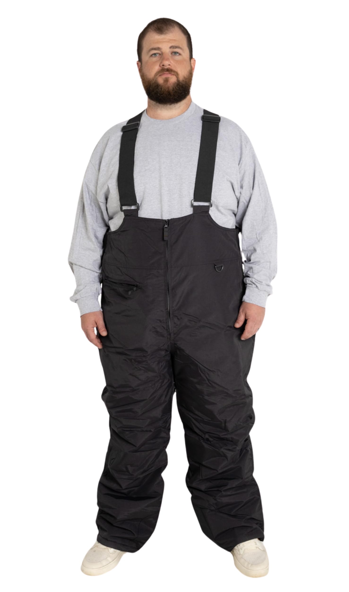 Men's Insulated Snow Ski Bib Pants - Standard & Big & Tall Sizes S-7XL for Winter Sports & Outdoor Activities - Perfect for Skiing, Snowboarding & Cold Weather Adventures