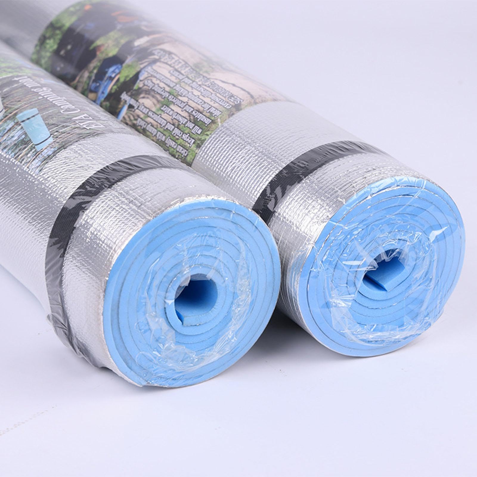 70x20 Inch EVA Foam Camping Roll Mat - Waterproof, Non-Slip, Multi-Functional Yoga & Sleeping Mat for Gym, Exercise, Travel & Outdoor Activities - Lightweight & Comfortable Surface for Camping, Hiking, Picnics & Home Workouts