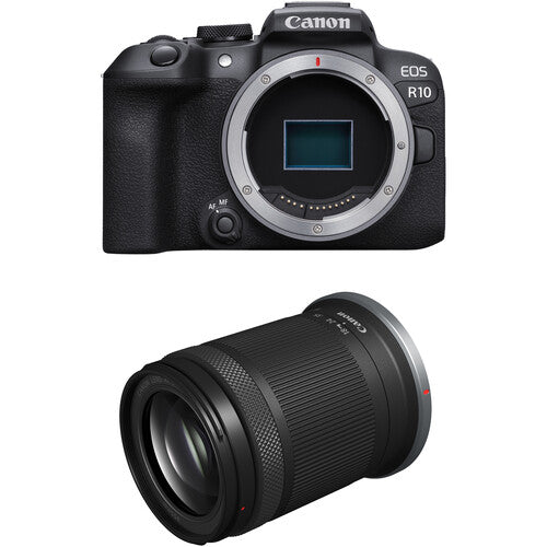 Canon EOS R10 Mirrorless Digital Camera with RF-S 18-150mm Lens Kit - Perfect for Travel, Vlogging & Photography Enthusiasts
