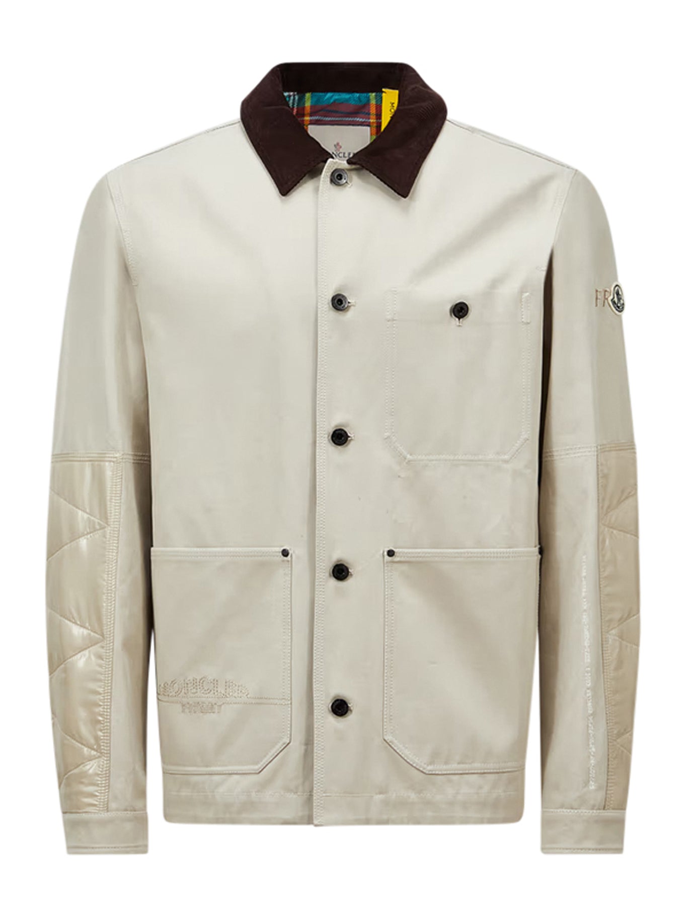GEIKE MONCLER X FRGMT Cotton Shirt Jacket for Men - Stylish Casual Outerwear for Streetwear & Urban Fashion