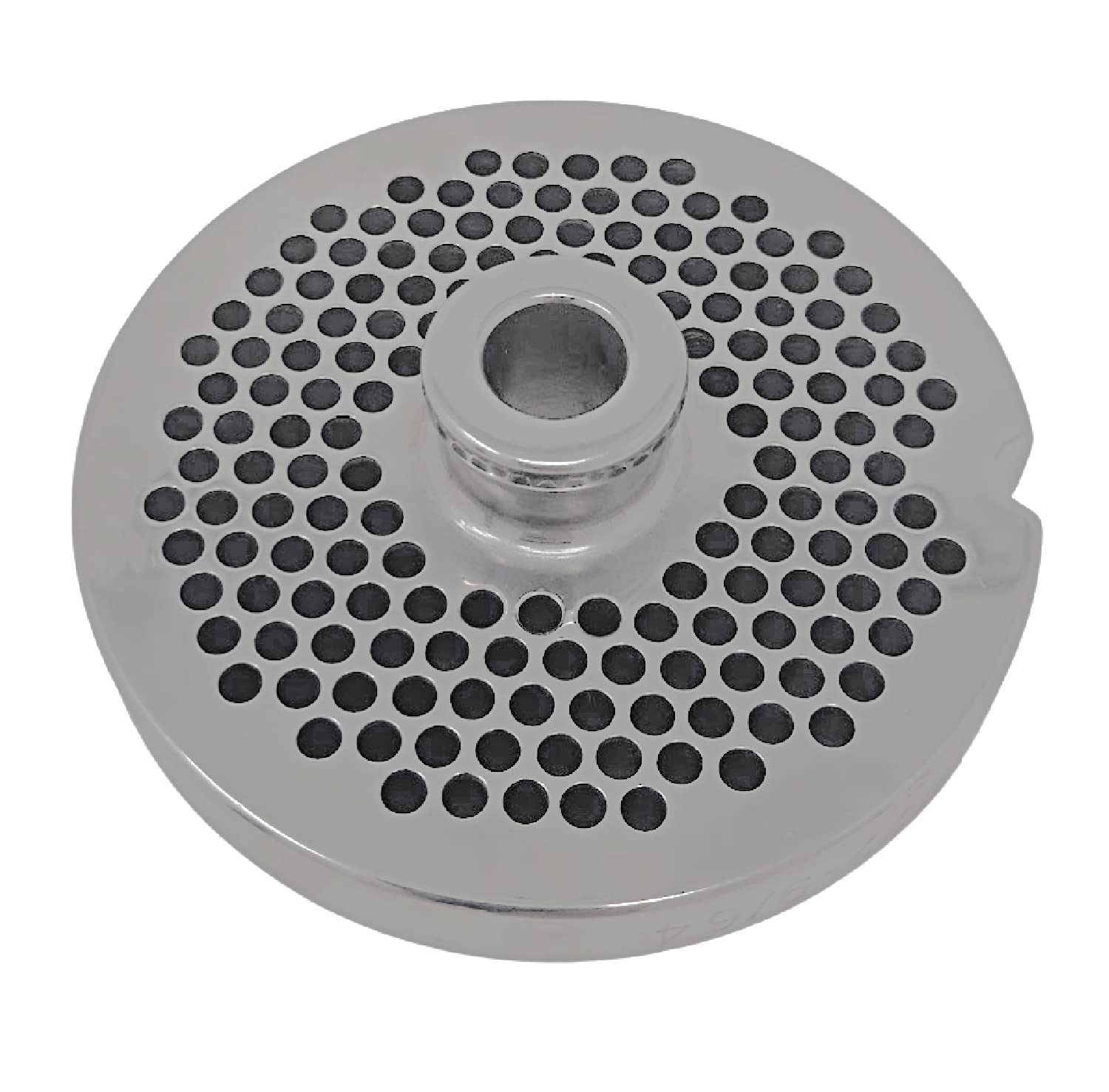 #22 Meat Grinder Plates with Hubs - Stainless Steel Grinder Discs for Cozzini Cutlery - Choose Size (9/64