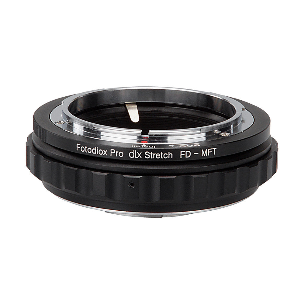 Fotodiox DLX Stretch Lens Adapter - Canon FD & FL to Micro Four Thirds (MFT/M4/3) Mount Adapter with Macro Helicoid & Magnetic Filters for Mirrorless Cameras - Perfect for Vintage Lens Photography & Macro Shooting