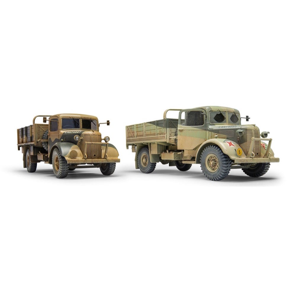 Airfix 1380 1/35 Scale WWII British Army 30cwt 4x2 G.S. Truck Military Vehicle Model Kit - Perfect for History Enthusiasts & Scale Model Collectors