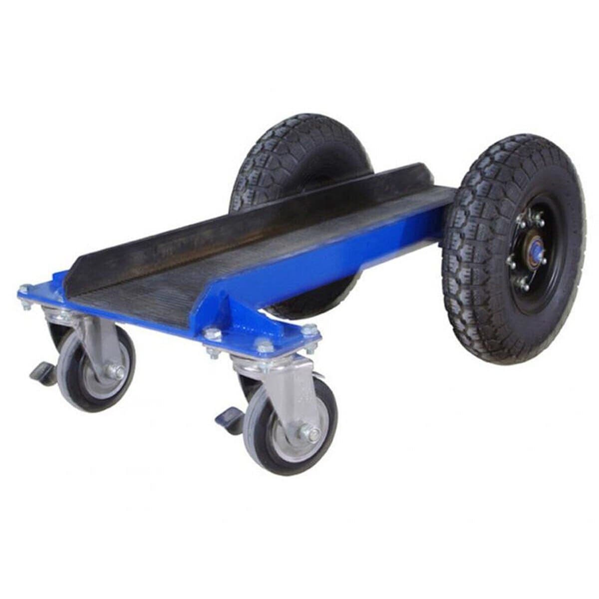 Aardwolf Heavy Duty Broad Trolley Cart - Large Capacity Utility Cart for Warehouse, Retail Store, and Home Use