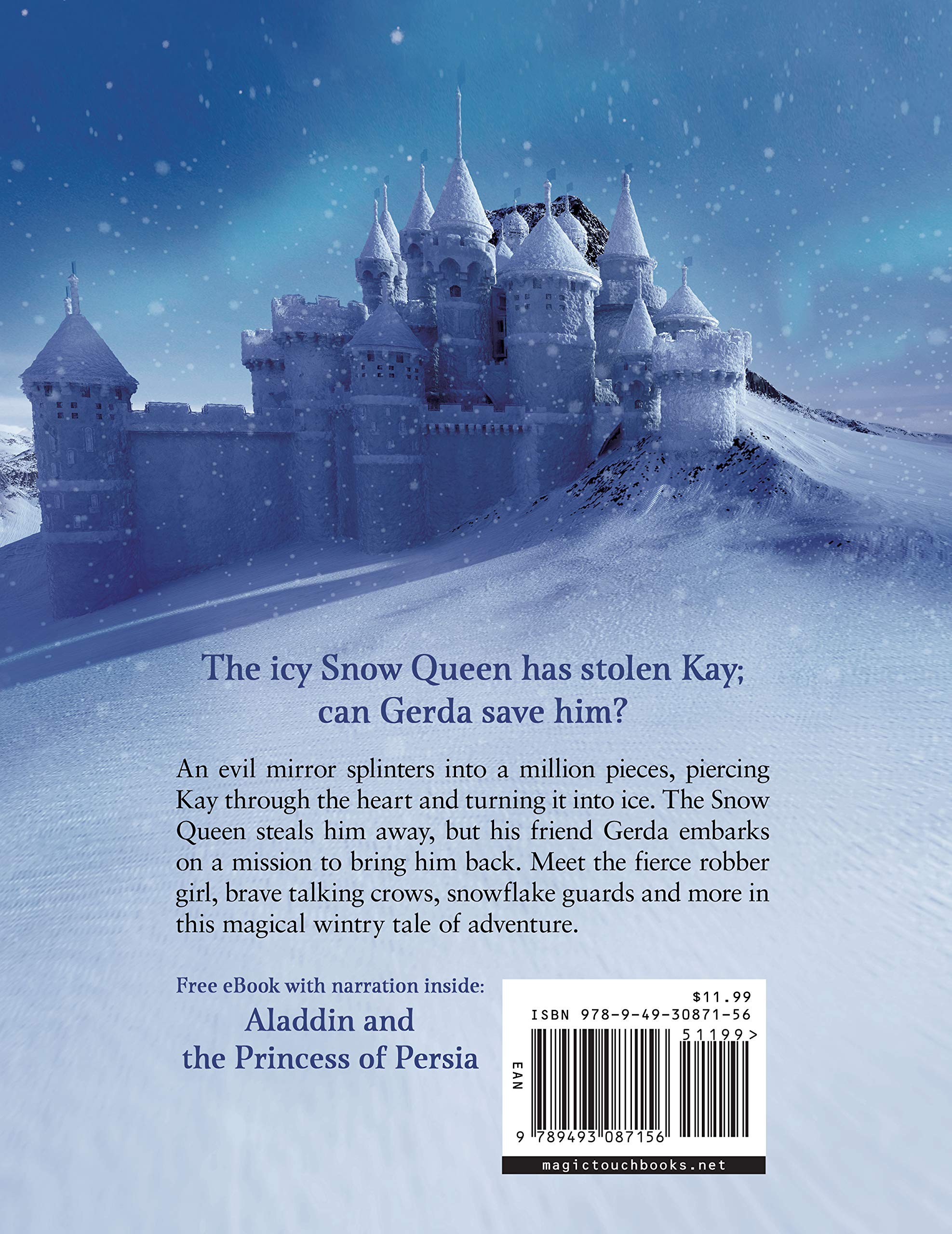 The Snow Queen - Magic Touch Interactive Children's Book | Fairy Tale Storybook for Kids | Perfect for Bedtime Reading & Classroom Storytime