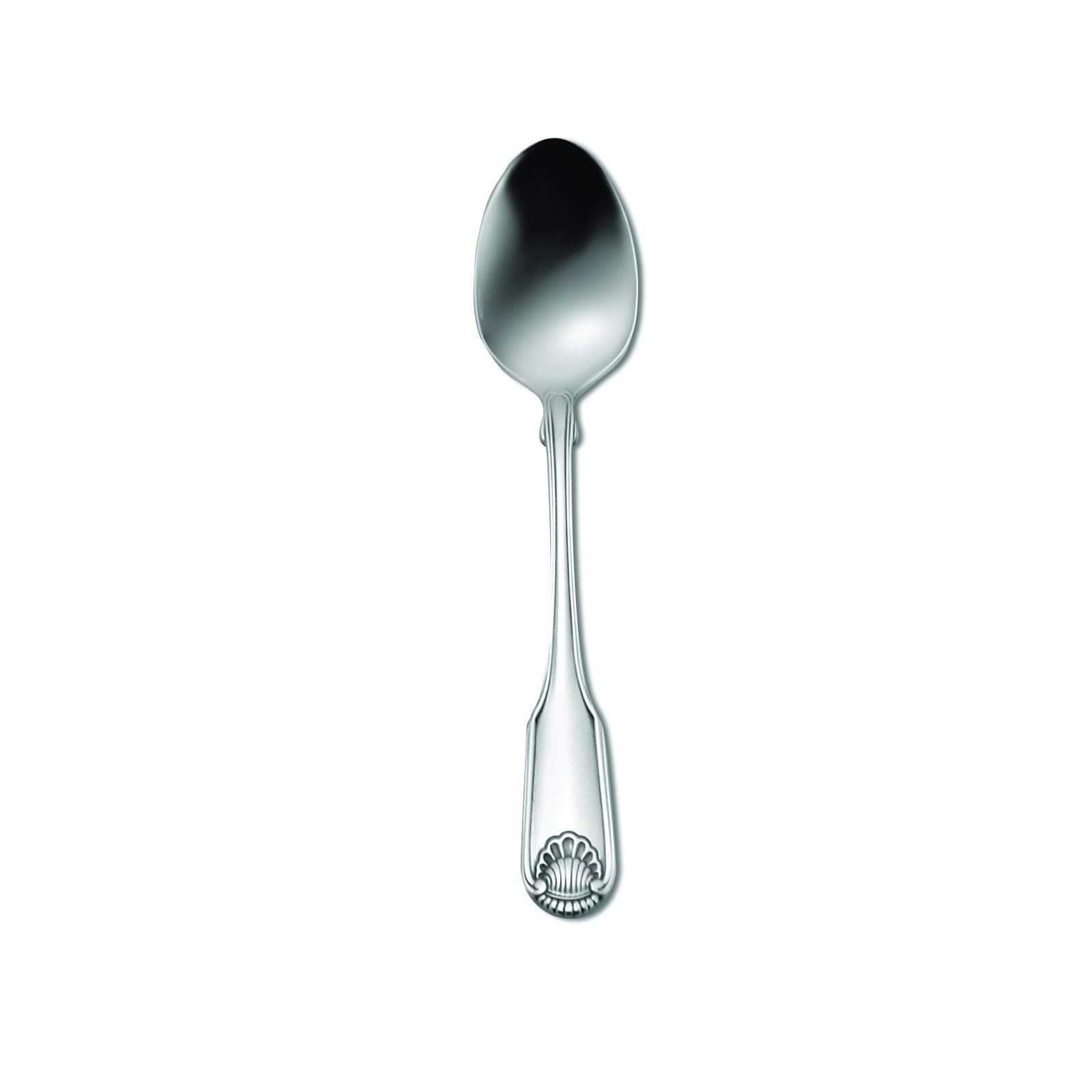 Oneida Classic Shell Teaspoon Set - 12 or 36 Pieces, Stainless Steel Silverware for Restaurant, Catering & Home Dining