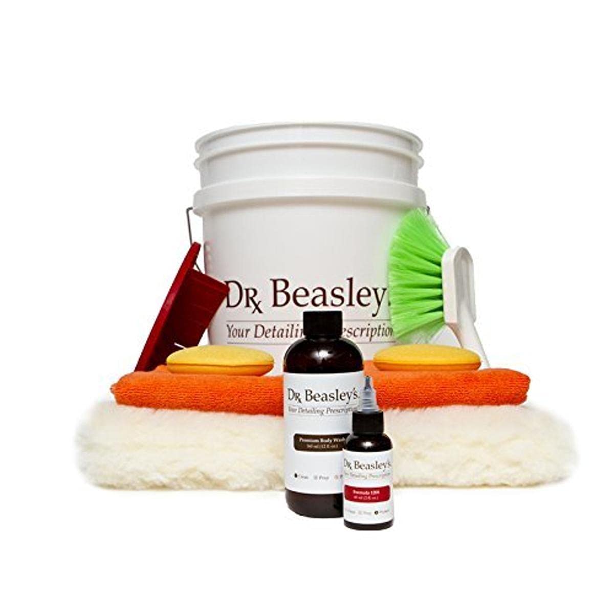 Dr. Beasley's Wash and Seal Detailing Kit - Premium Car Wash Soap with Accessories (3-4 Washes) | Ultimate Paint Protection & Shine for Cars, Trucks & SUVs