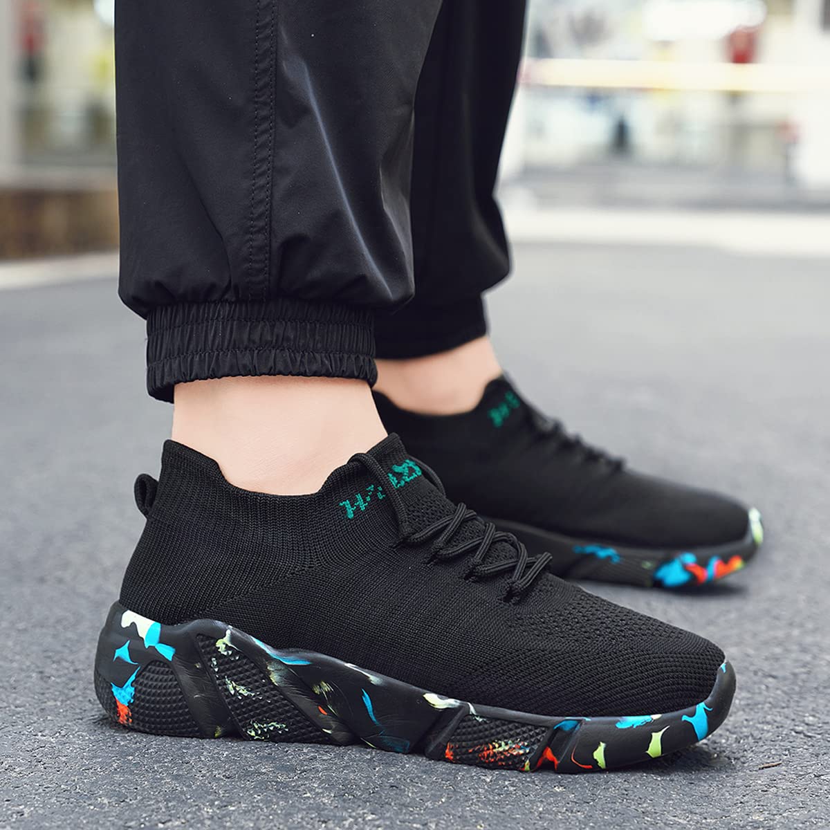 LIBINXIF Women's & Men's Lightweight Breathable Slip-Resistant Sneakers - Comfortable Walking & Running Shoes for Couples - Perfect for Gym, Workout, Casual Wear & Daily Activities