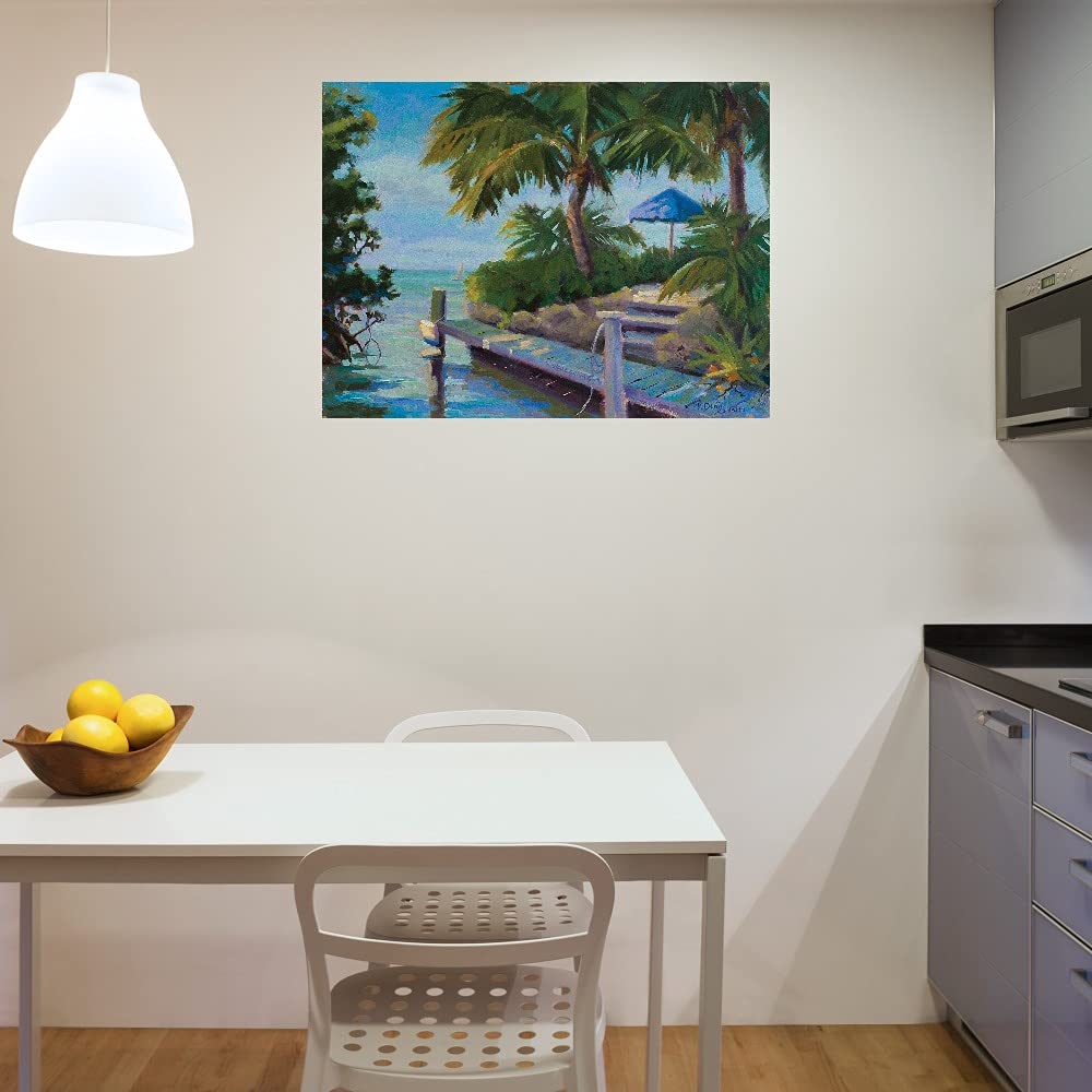Premium Fine Art Canvas Wall Decor by Kathleen Denis - Ready to Hang 43x32 Inches - Perfect for Living Room, Bedroom, Office & More - Elegant Home & Office Decoration for Modern Interiors