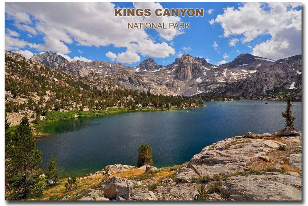 Kings Canyon National Park Scenic Travel Refrigerator Magnet 2.5