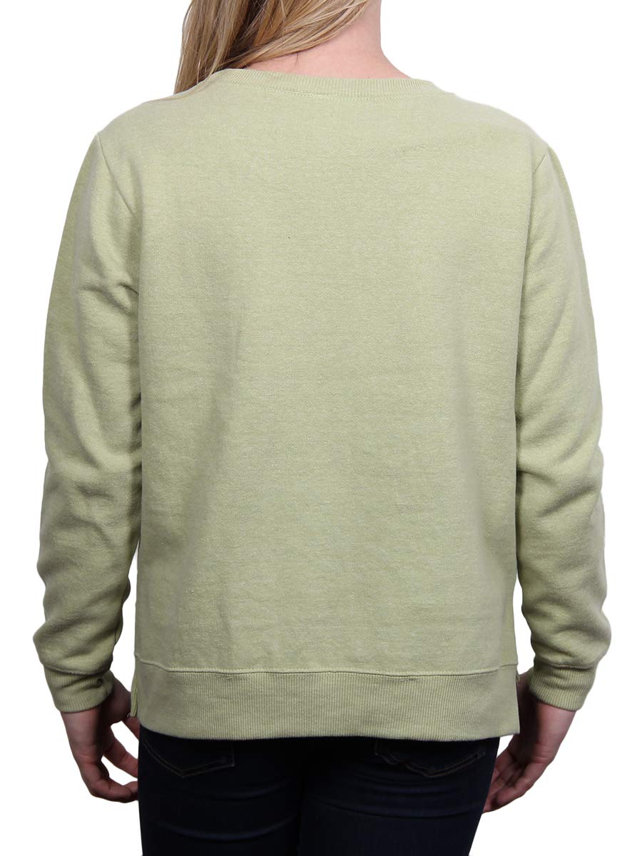 Ladies Burnout Weekend Sweatshirt - Cozy Oversized Pullover for Casual Outings & Relaxing Evenings