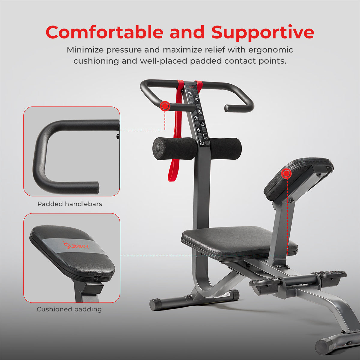 Sunny Strength™ Stretch Training Machine - Portable Home Gym Equipment for Full Body Workout | Perfect for Yoga, Pilates, Physical Therapy & Fitness Training at Home or Gym