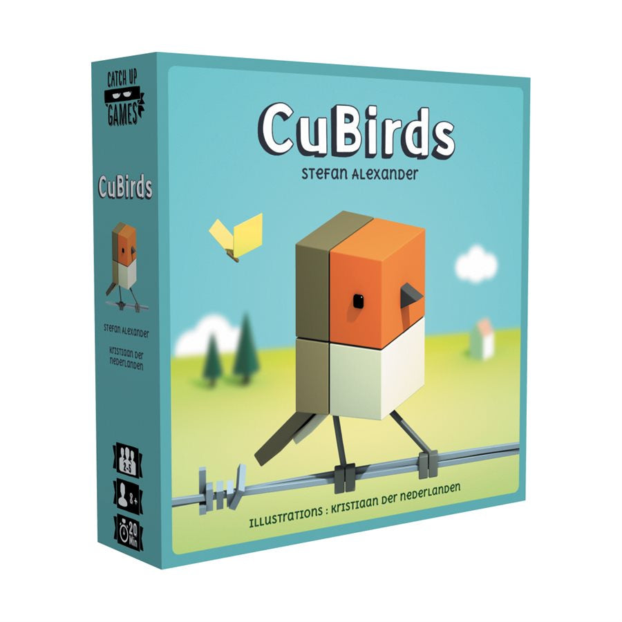 Cubirds Strategy Board Game - Fun Family Card Game for Adults & Kids - Perfect for Game Nights, Parties & Travel