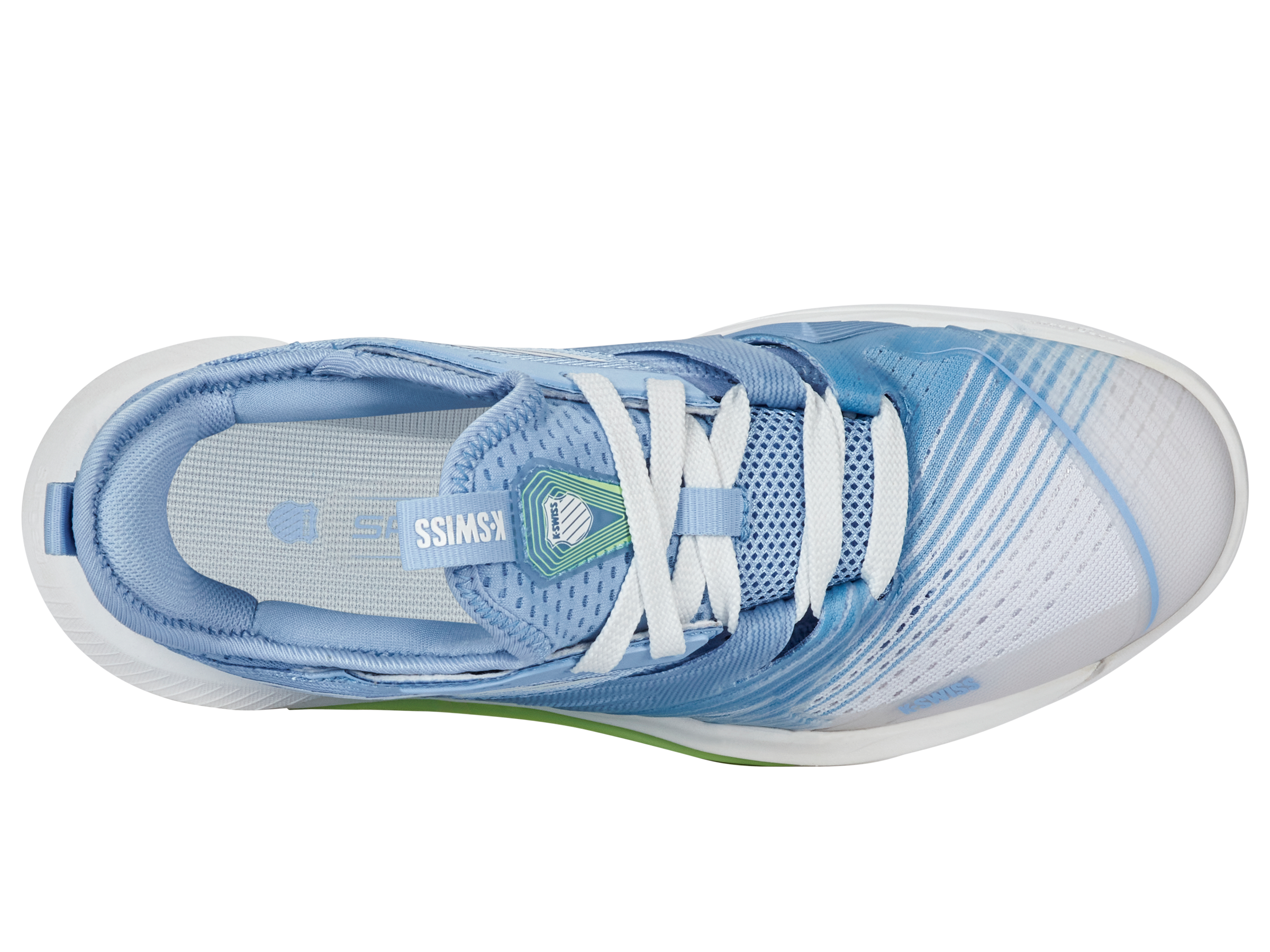 SPEEDTRAC Running Shoes for Men - 126 M | Lightweight & Breathable | Lucent White/Dutch Canal/Paradise Green | Perfect for Jogging, Gym & Daily Wear