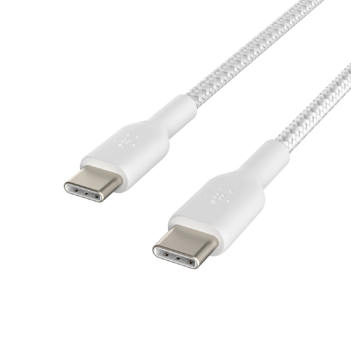 Belkin BoostCharge™ USB-C to USB-C Braided Cable (3.3ft/1m) - Fast Charging Cord for iPhone 15, Samsung Galaxy, iPad, MacBook & More | Durable Nylon for Home, Office & Travel Use