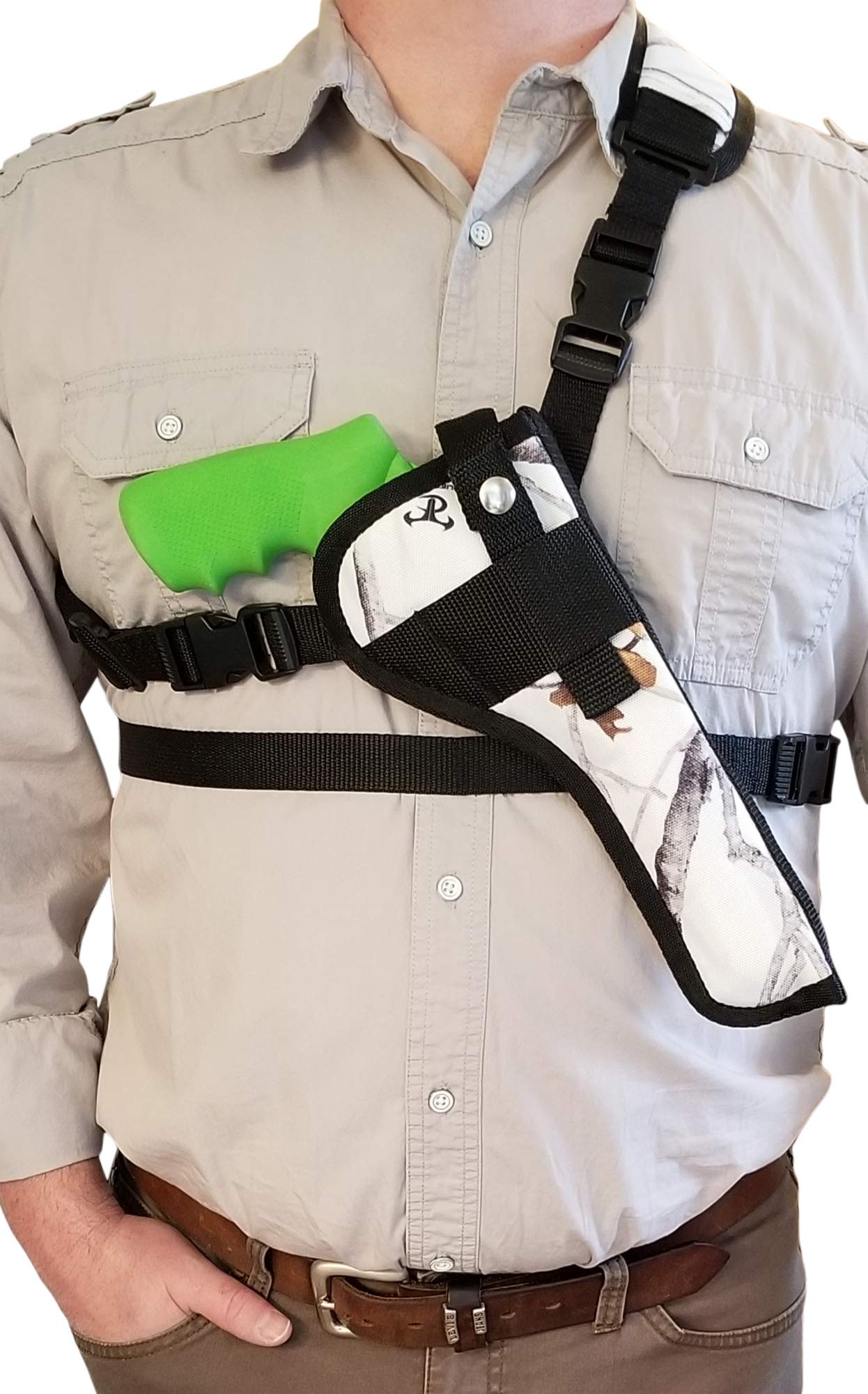 Best Chest & Shoulder Gun Holster for Ruger GP100 Revolvers (3