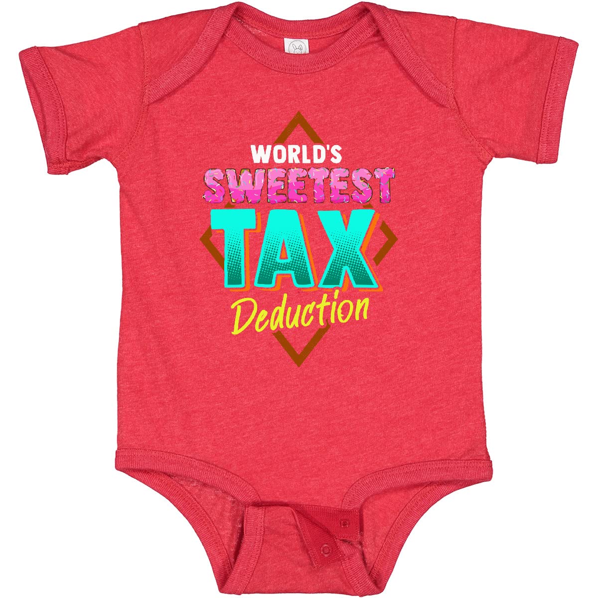 Inktastic Funny Tax Deduction Baby Bodysuit - Cute Infant Onesie for Newborns & Toddlers - Perfect for Family Photos, Holidays & Playtime