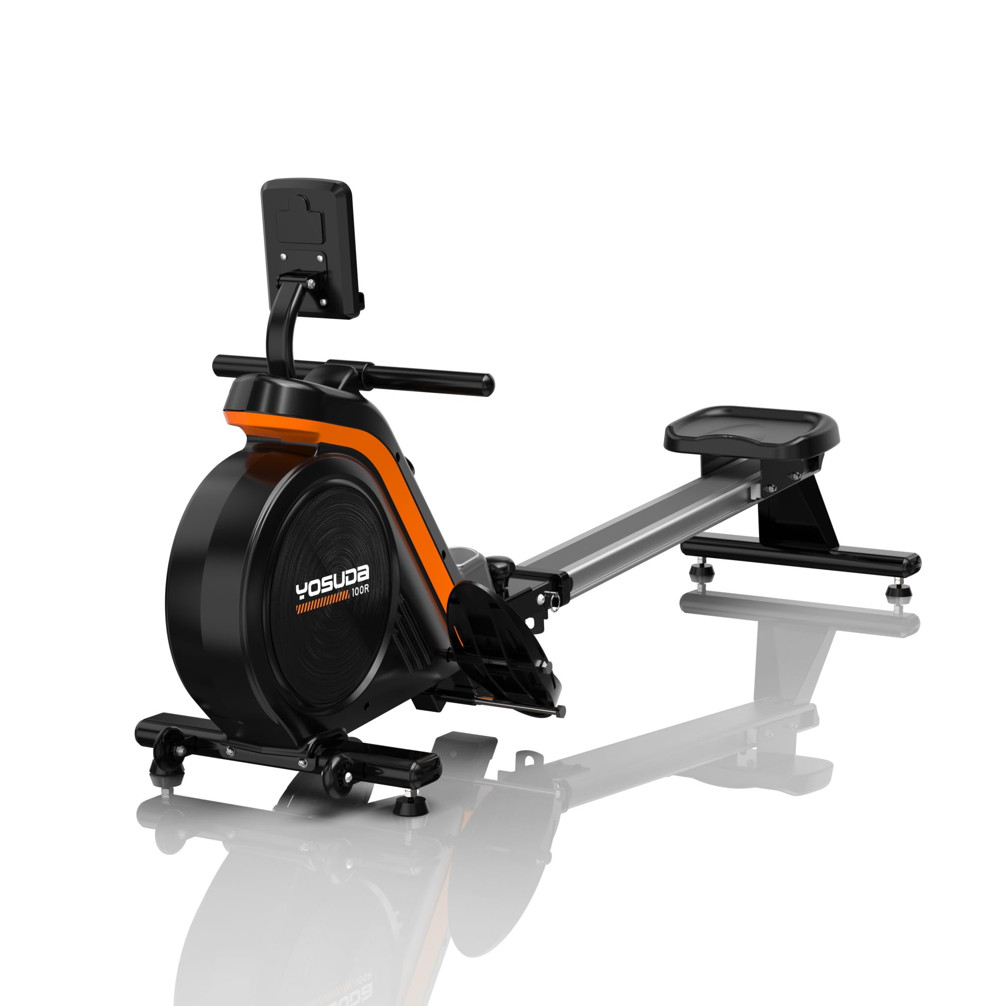 YOSUDA Magnetic Rowing Machine for Home Gym - 350lbs Weight Capacity, Bluetooth Connectivity, Foldable Design | Perfect for Full-Body Workout, Cardio Training & Small Spaces