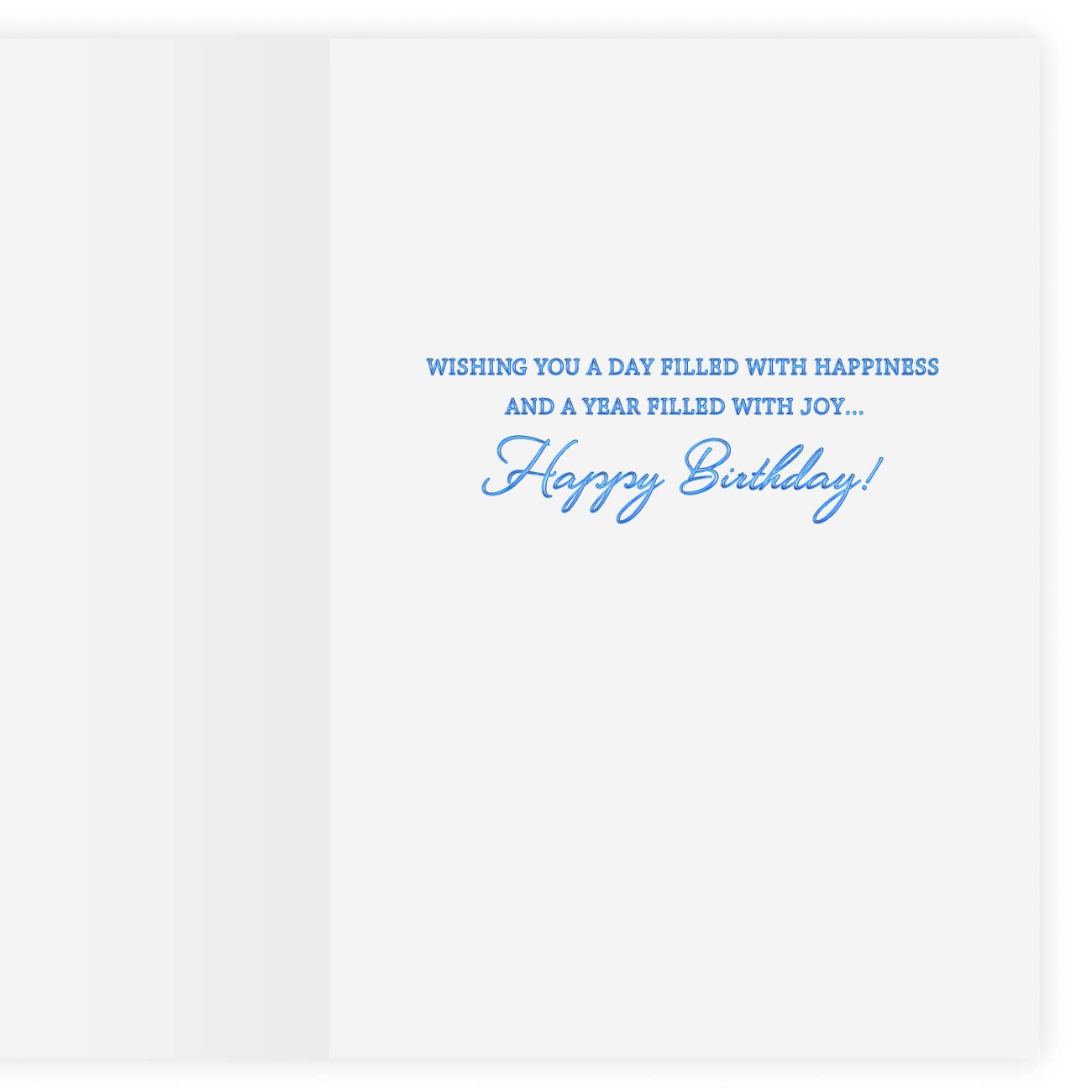 1 Count Pearl Birthday Card with Envelope - Perfect for Celebrations & Gifts