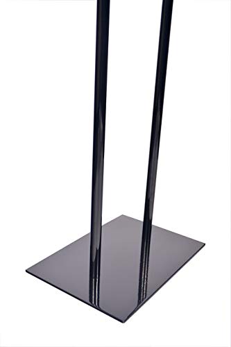 COVID-19 Safety Sign - Floor Standing Face Mask Required Poster for Businesses & Public Spaces | Ideal for Retail Stores, Offices & Healthcare Facilities