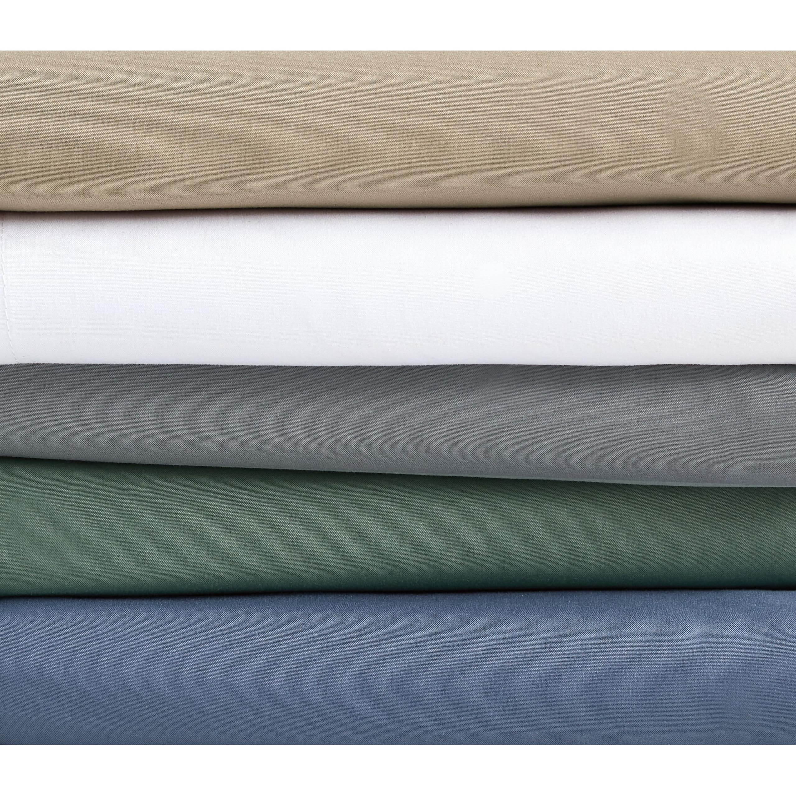 London Fog Green Microfiber 3-Piece King Quilt Set - Garment Washed Solid Design, Oeko-TEX Certified for Adults & Teens | Cozy Bedroom Upgrade for Winter Nights
