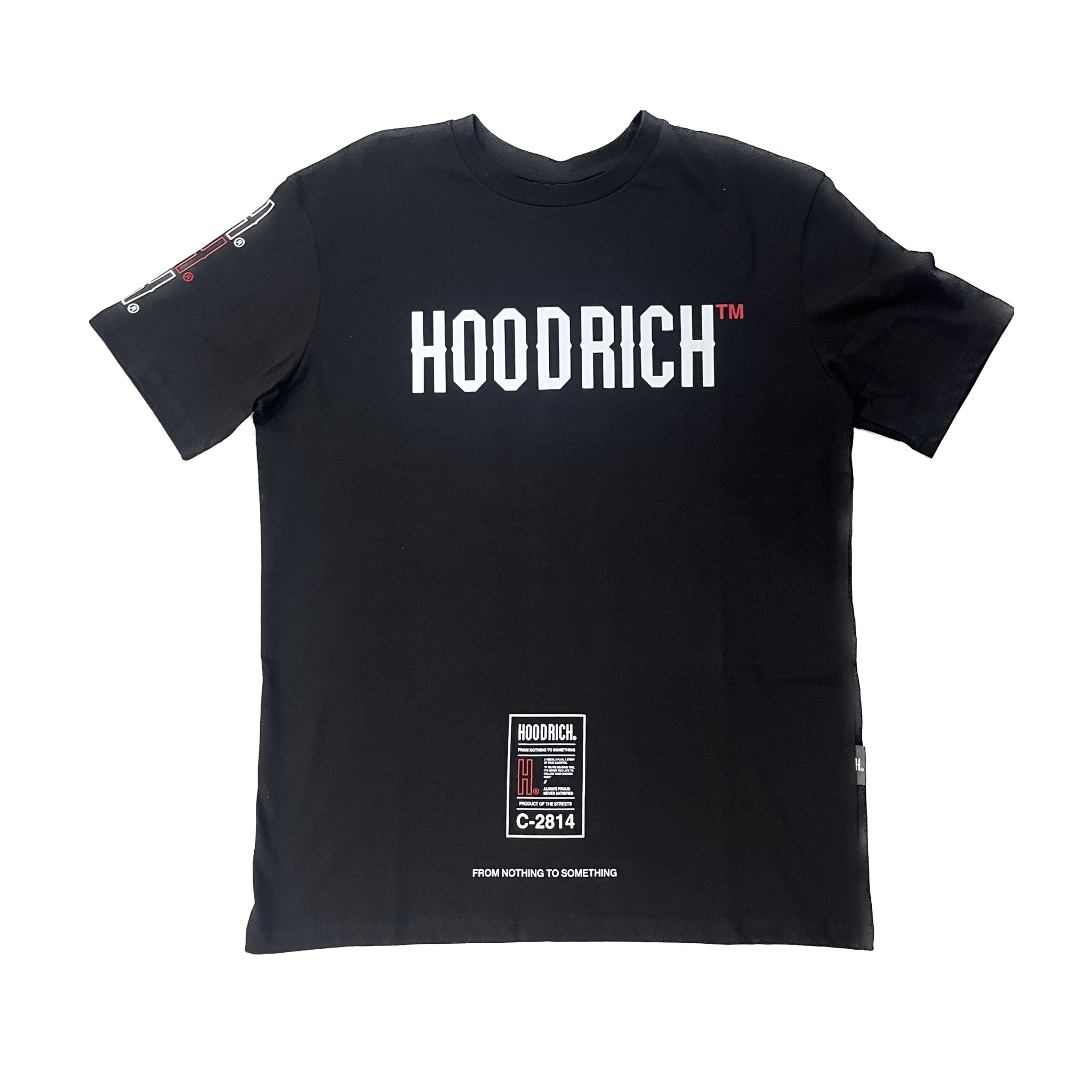 Hoodrich Akira Reflective Graphic T-Shirt for Men - Streetwear Fashion Tee with Bold Print | Perfect for Urban Street Style, Night Running & Casual Outfits